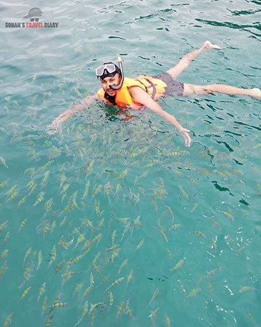 Snorkeling in Thailand